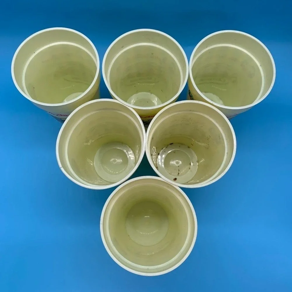 Vintage Vanderbilt University Football Centennial Plastic‎ Souvenir Cups